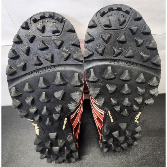 Inov8 Mudclaw 265 Precision Men U.S 9 W 10.5 Red Black Trail Running Shoes 🥾⛰️ - Picture 12 of 13